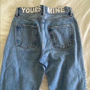 Current/Elliott jeans “yours mine”